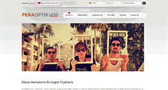 Desktop Screenshot of peraoptik.com